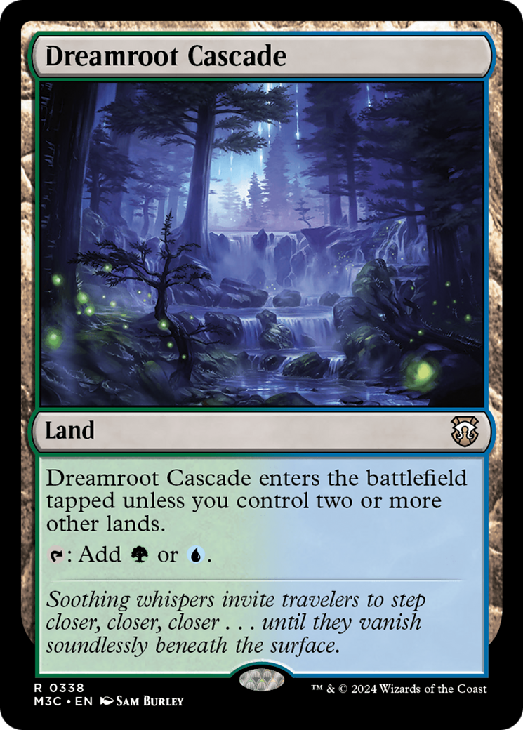 Dreamroot Cascade (Ripple Foil) [Modern Horizons 3 Commander] | Jomio and Rueliete's Cards and Comics