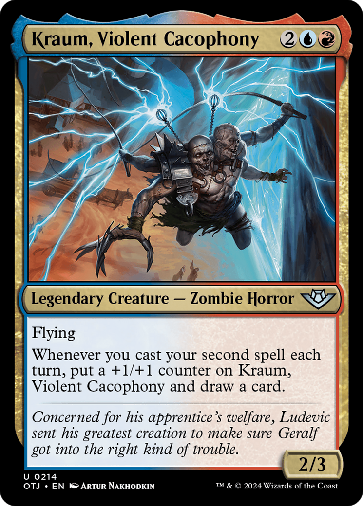 Kraum, Violent Cacophony [Outlaws of Thunder Junction] | Jomio and Rueliete's Cards and Comics