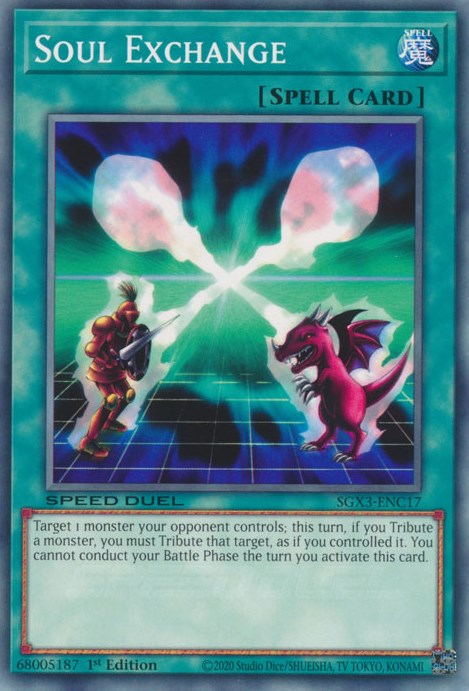 Soul Exchange [SGX3-ENC17] Common | Jomio and Rueliete's Cards and Comics