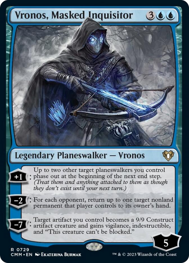 Vronos, Masked Inquisitor [Commander Masters] | Jomio and Rueliete's Cards and Comics