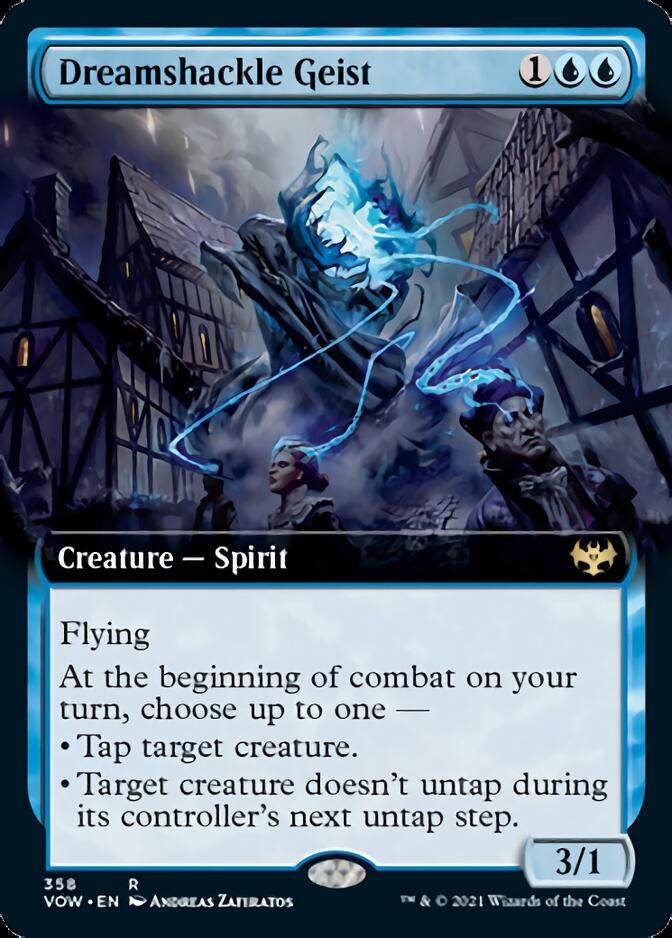 Dreamshackle Geist (Extended Art) [Innistrad: Crimson Vow] | Jomio and Rueliete's Cards and Comics