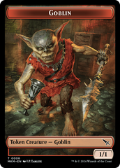 Thopter (0020) // Goblin Double-Sided Token [Murders at Karlov Manor Tokens] | Jomio and Rueliete's Cards and Comics