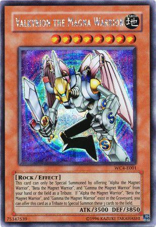 Valkyrion the Magna Warrior [WC4-E001] Prismatic Secret Rare | Jomio and Rueliete's Cards and Comics