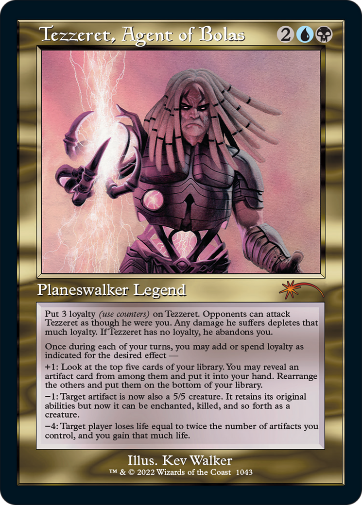 Tezzeret, Agent of Bolas (Retro) [Secret Lair Drop Series] | Jomio and Rueliete's Cards and Comics