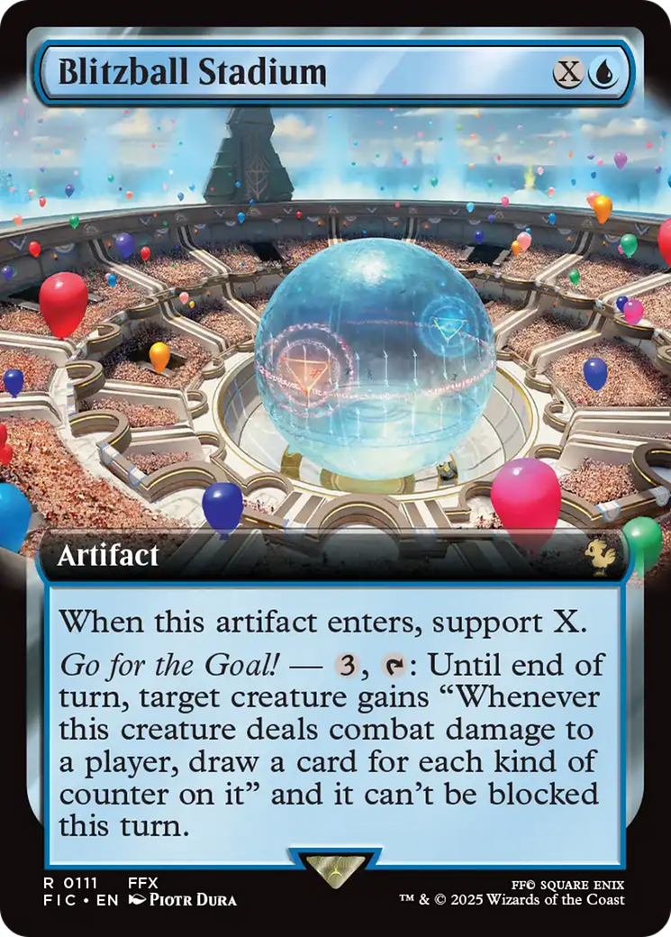 Blitzball Stadium (Extended Art) [FINAL FANTASY Commander] | Jomio and Rueliete's Cards and Comics