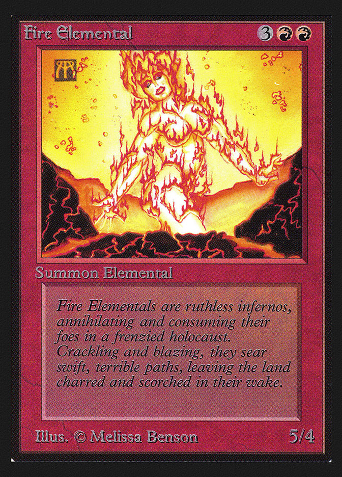 Fire Elemental [Collectors' Edition] | Jomio and Rueliete's Cards and Comics