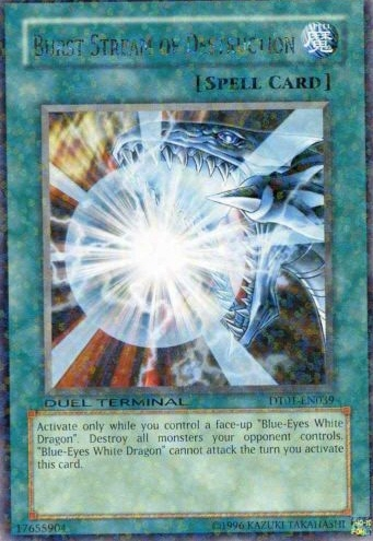 Burst Stream of Destruction [DT01-EN039] Rare | Jomio and Rueliete's Cards and Comics