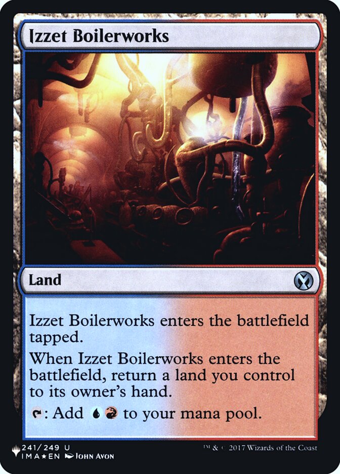 Izzet Boilerworks [Secret Lair: Heads I Win, Tails You Lose] | Jomio and Rueliete's Cards and Comics