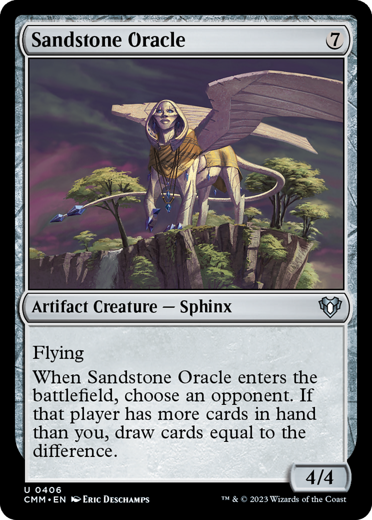 Sandstone Oracle [Commander Masters] | Jomio and Rueliete's Cards and Comics