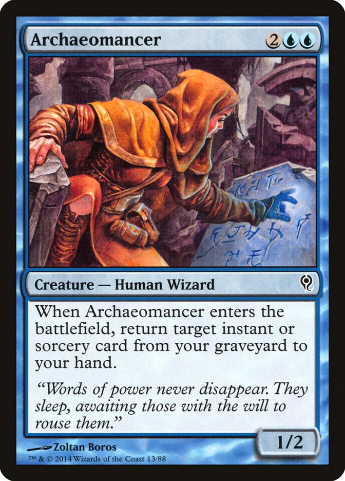 Archaeomancer [Duel Decks: Jace vs. Vraska] | Jomio and Rueliete's Cards and Comics