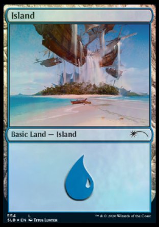 Island (Pirates) (554) [Secret Lair Drop Promos] | Jomio and Rueliete's Cards and Comics