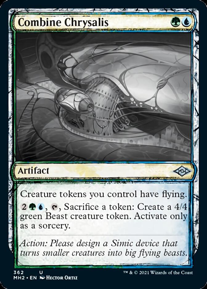 Combine Chrysalis (Sketch) [Modern Horizons 2] | Jomio and Rueliete's Cards and Comics