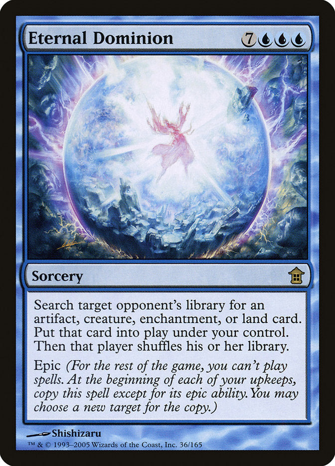 Eternal Dominion [Saviors of Kamigawa] | Jomio and Rueliete's Cards and Comics