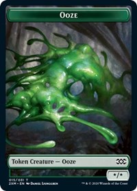 Ooze // Tuktuk the Returned Double-Sided Token [Double Masters Tokens] | Jomio and Rueliete's Cards and Comics