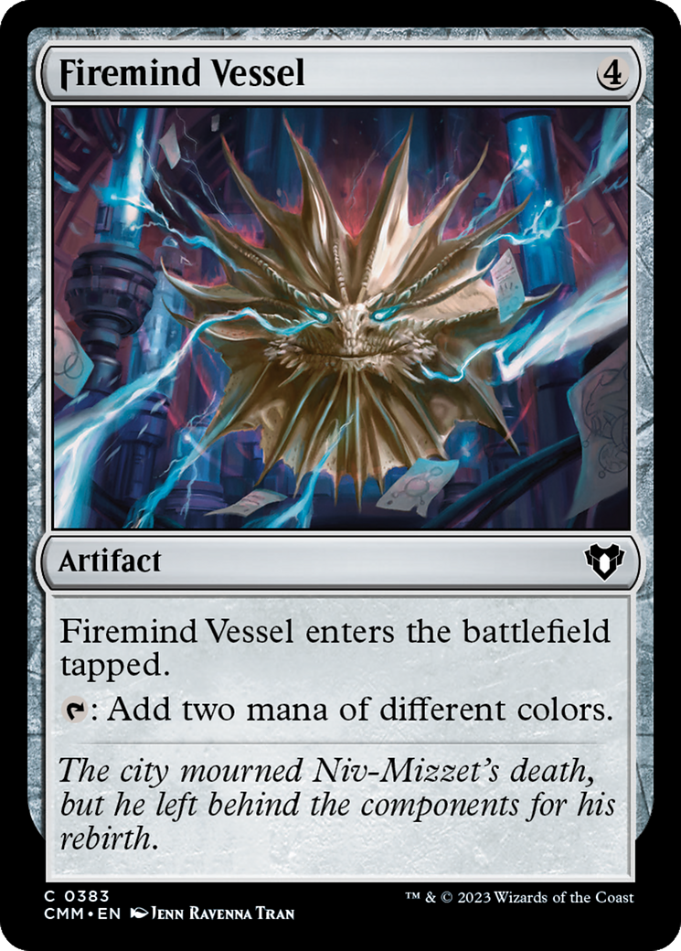 Firemind Vessel [Commander Masters] | Jomio and Rueliete's Cards and Comics