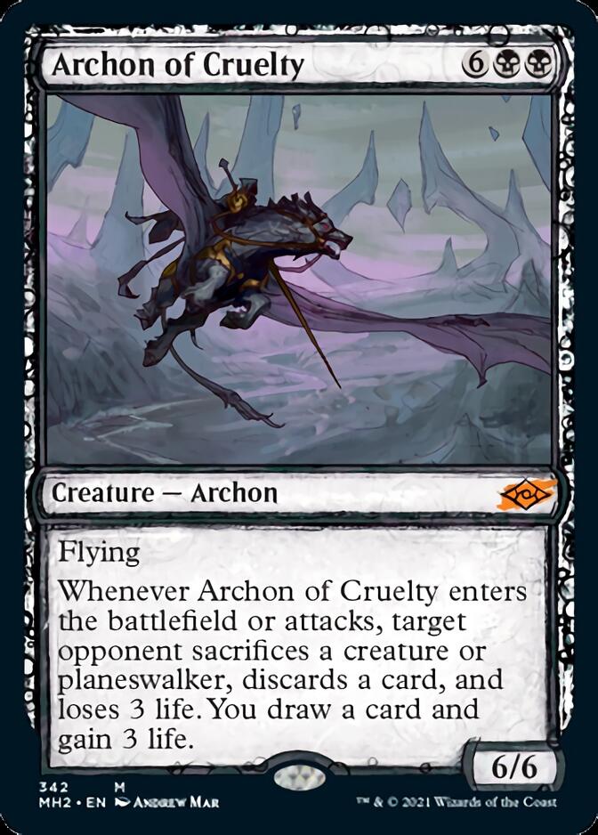 Archon of Cruelty (Sketch) [Modern Horizons 2] | Jomio and Rueliete's Cards and Comics