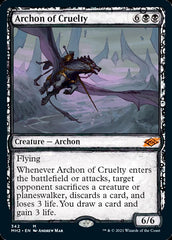 Archon of Cruelty (Sketch) [Modern Horizons 2] | Jomio and Rueliete's Cards and Comics