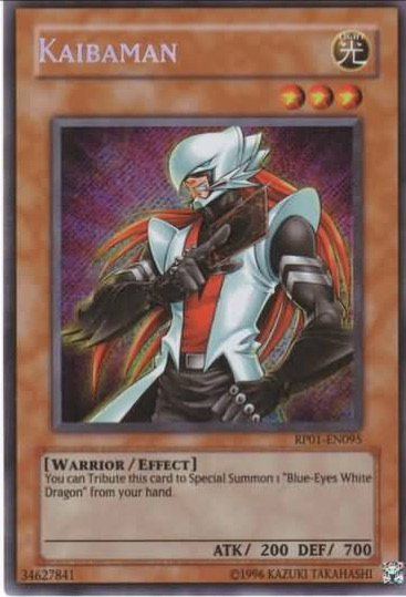 Kaibaman [RP01-EN095] Secret Rare | Jomio and Rueliete's Cards and Comics