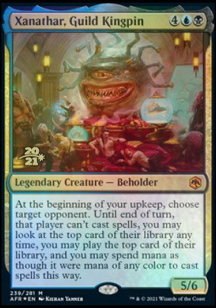 Xanathar, Guild Kingpin [Dungeons & Dragons: Adventures in the Forgotten Realms Prerelease Promos] | Jomio and Rueliete's Cards and Comics