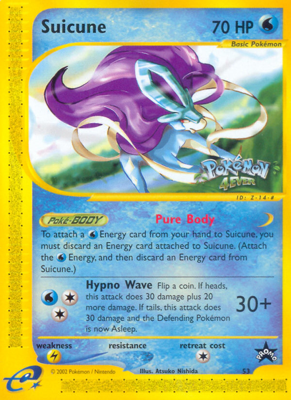 Suicune (53) [Wizards of the Coast: Black Star Promos] | Jomio and Rueliete's Cards and Comics