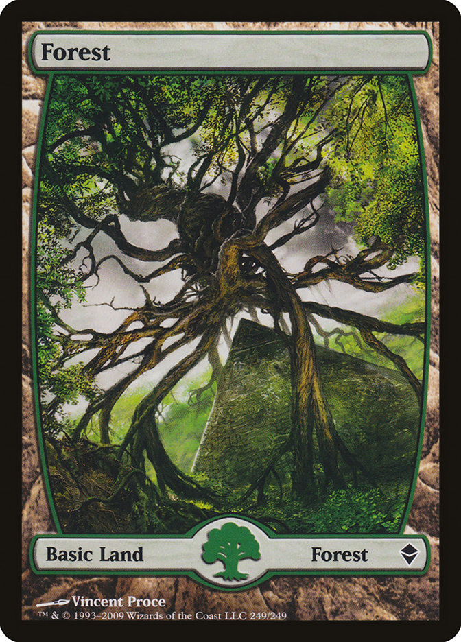Forest (249) [Zendikar] | Jomio and Rueliete's Cards and Comics