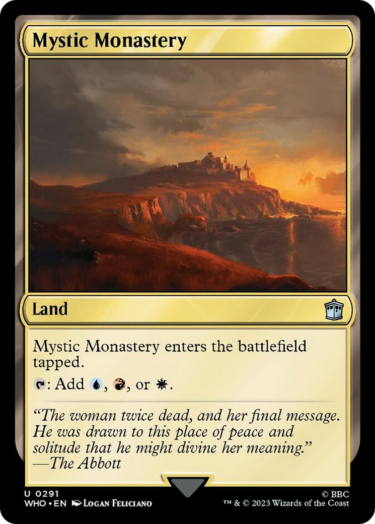 Mystic Monastery [Doctor Who] | Jomio and Rueliete's Cards and Comics