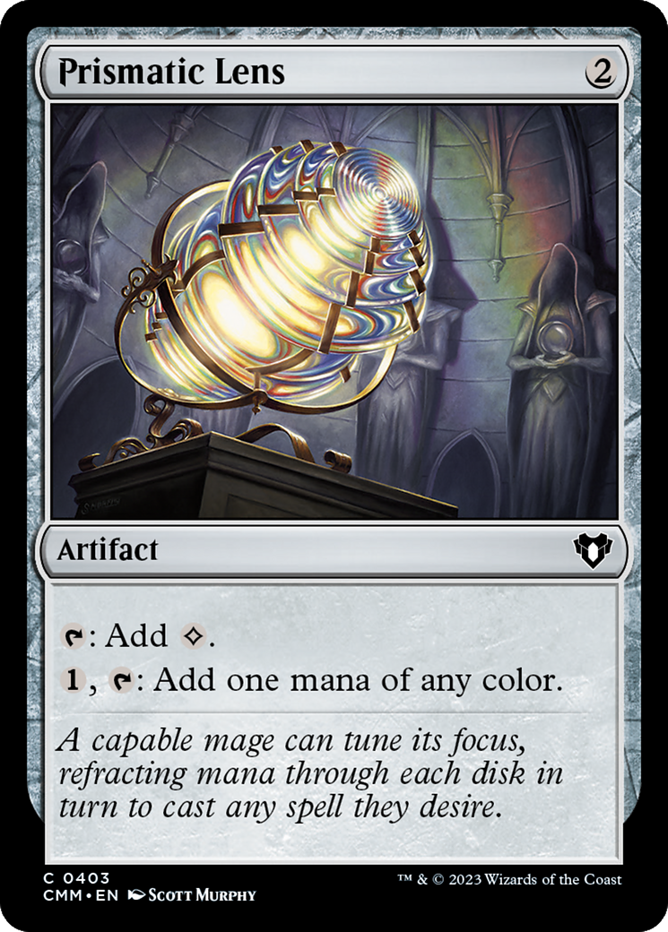 Prismatic Lens [Commander Masters] | Jomio and Rueliete's Cards and Comics