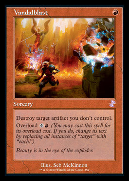 Vandalblast (Timeshifted) [Time Spiral Remastered] | Jomio and Rueliete's Cards and Comics