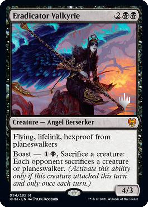 Eradicator Valkyrie (Promo Pack) [Kaldheim Promos] | Jomio and Rueliete's Cards and Comics