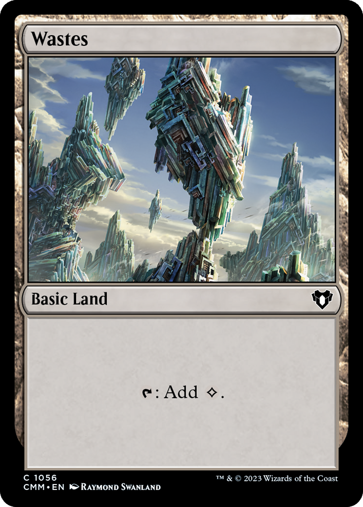 Wastes (1056) [Commander Masters] | Jomio and Rueliete's Cards and Comics