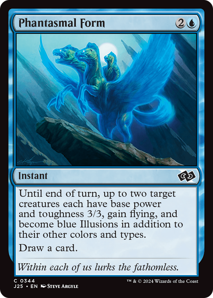 Phantasmal Form [Foundations Jumpstart] | Jomio and Rueliete's Cards and Comics