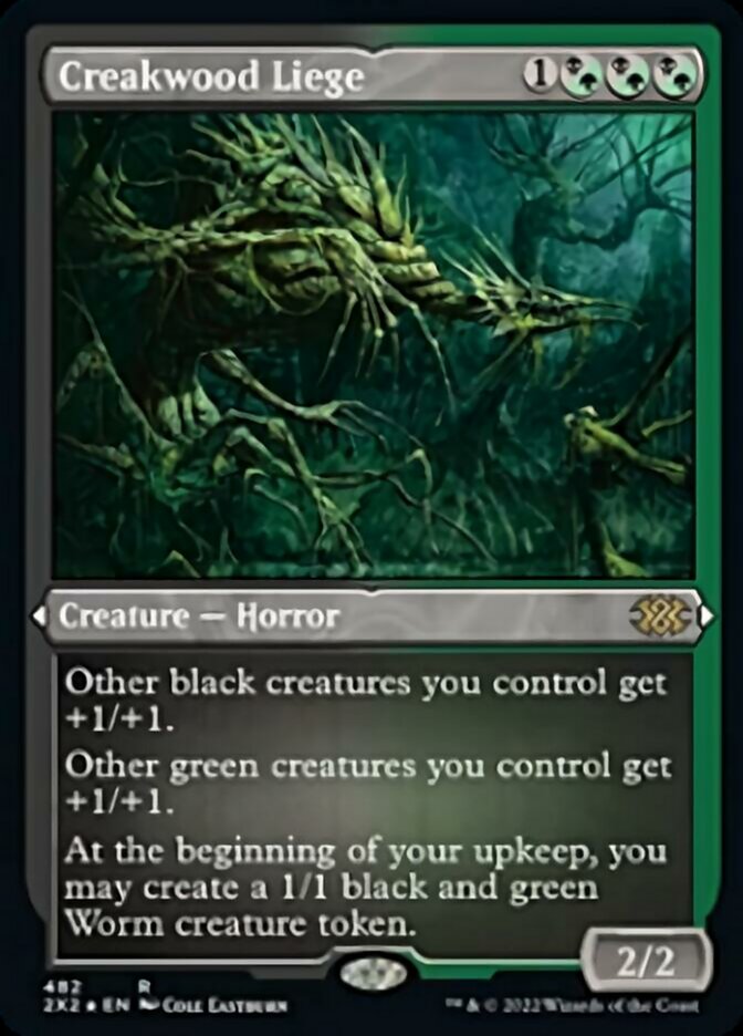 Creakwood Liege (Foil Etched) [Double Masters 2022] | Jomio and Rueliete's Cards and Comics