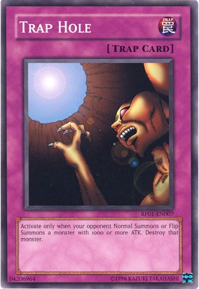 Trap Hole [RP01-EN007] Common | Jomio and Rueliete's Cards and Comics