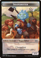 Myr (007) // Shapeshifter Double-Sided Token [Double Masters Tokens] | Jomio and Rueliete's Cards and Comics
