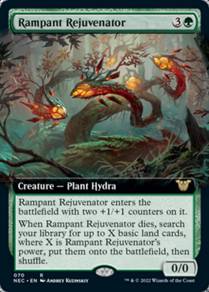 Rampant Rejuvenator (Extended Art) [Kamigawa: Neon Dynasty Commander] | Jomio and Rueliete's Cards and Comics