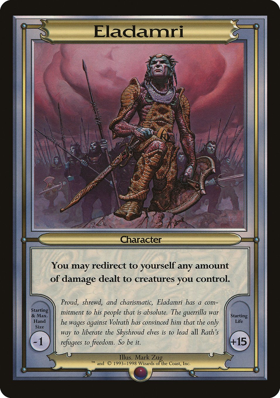 Eladamri [Vanguard Series] | Jomio and Rueliete's Cards and Comics