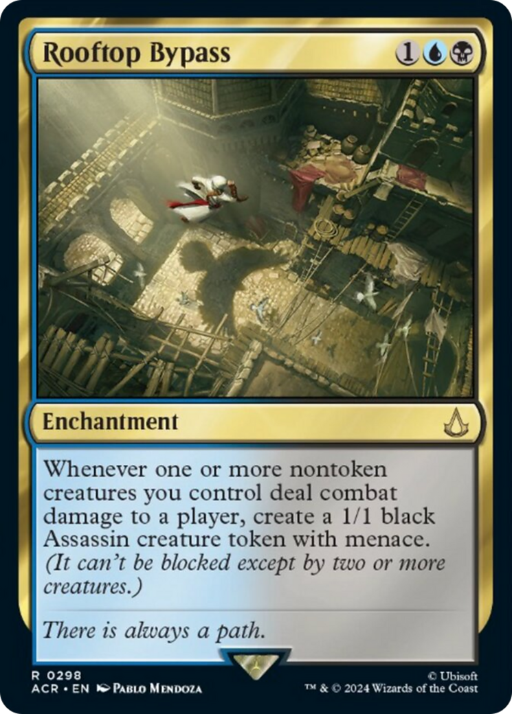 Rooftop Bypass [Assassin's Creed] | Jomio and Rueliete's Cards and Comics