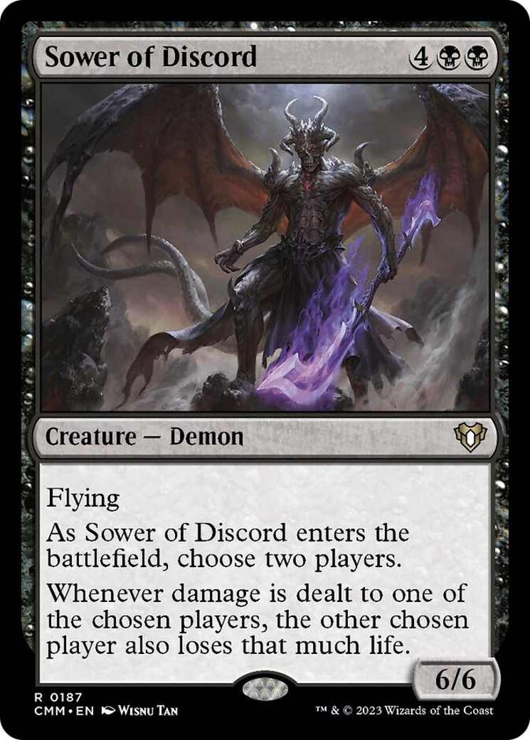 Sower of Discord [Commander Masters] | Jomio and Rueliete's Cards and Comics