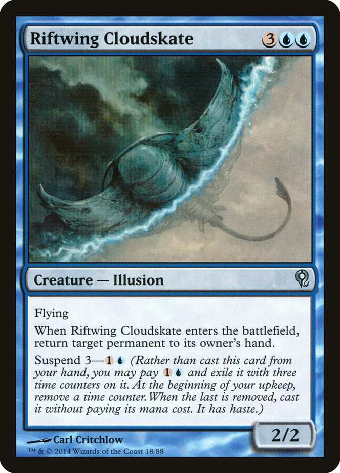 Riftwing Cloudskate [Duel Decks: Jace vs. Vraska] | Jomio and Rueliete's Cards and Comics