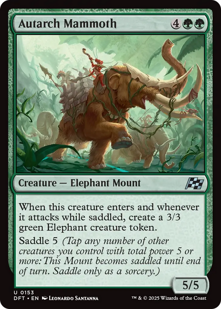 Autarch Mammoth [Aetherdrift] | Jomio and Rueliete's Cards and Comics