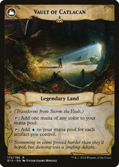 Storm the Vault // Vault of Catlacan [Rivals of Ixalan] | Jomio and Rueliete's Cards and Comics