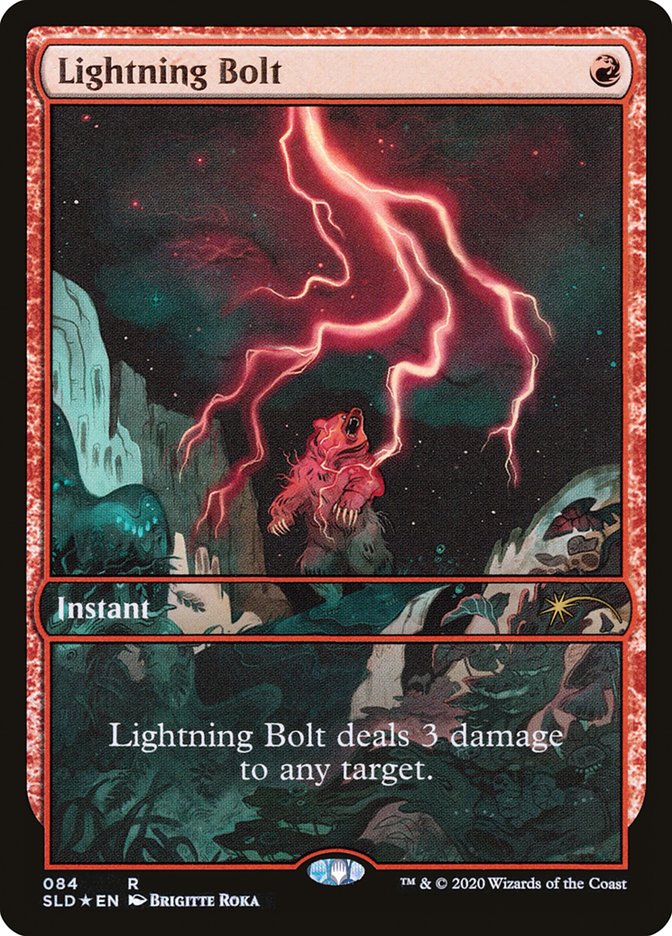 Lightning Bolt (084) [Secret Lair Drop Series] | Jomio and Rueliete's Cards and Comics