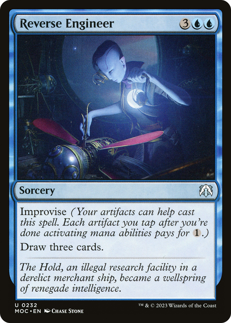 Reverse Engineer [March of the Machine Commander] | Jomio and Rueliete's Cards and Comics