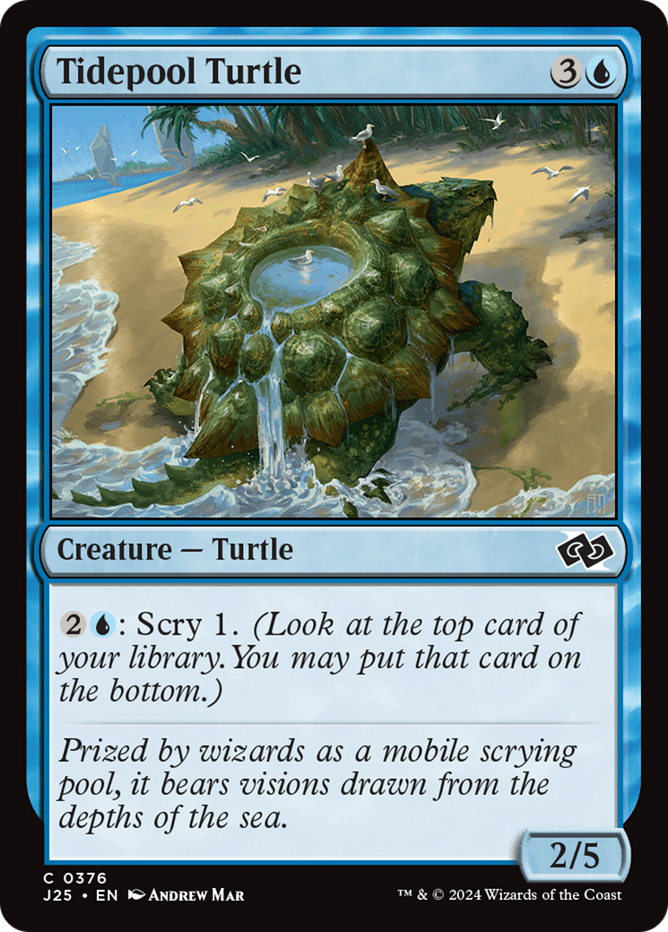 Tidepool Turtle [Foundations Jumpstart] | Jomio and Rueliete's Cards and Comics