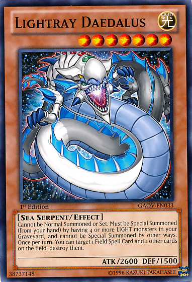 Lightray Daedalus [GAOV-EN033] Common | Jomio and Rueliete's Cards and Comics
