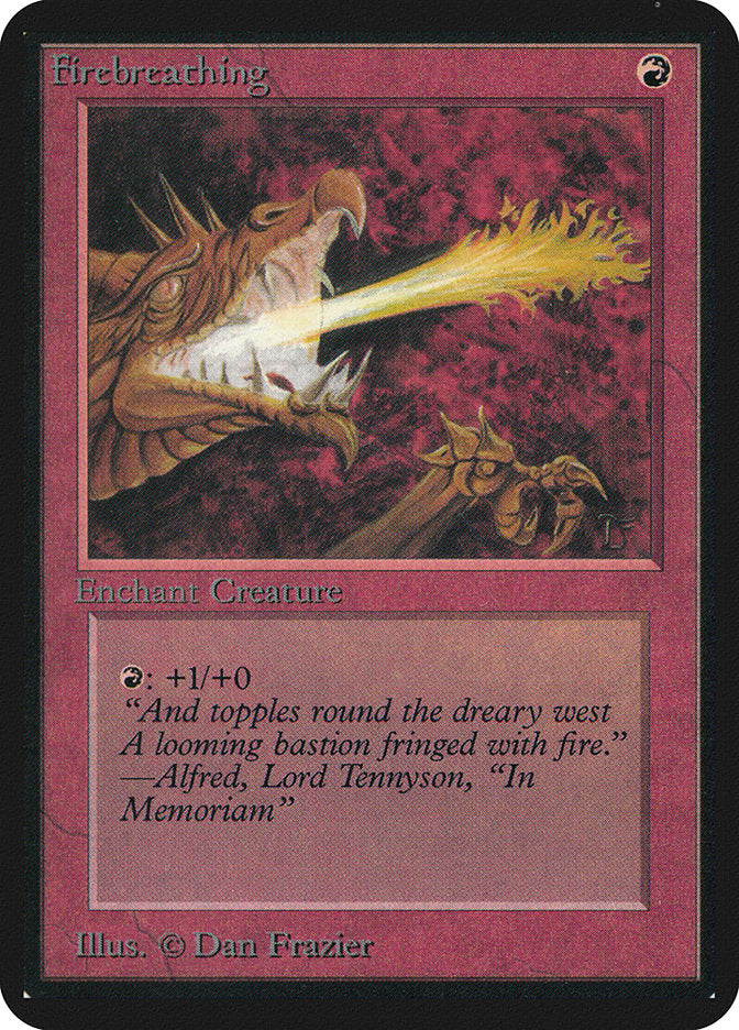 Firebreathing [Alpha Edition] | Jomio and Rueliete's Cards and Comics
