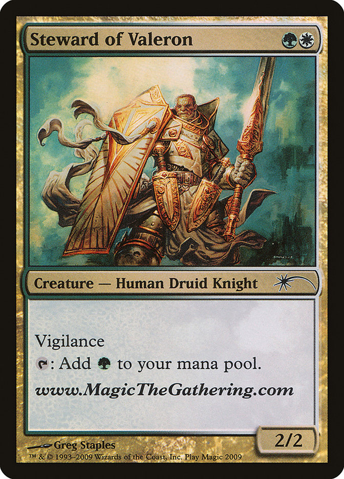 Steward of Valeron (Convention) [URL/Convention Promos] | Jomio and Rueliete's Cards and Comics