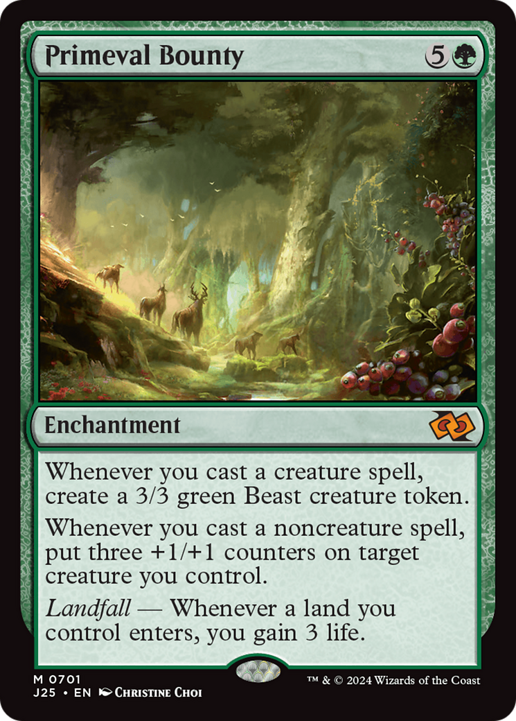 Primeval Bounty [Foundations Jumpstart] | Jomio and Rueliete's Cards and Comics