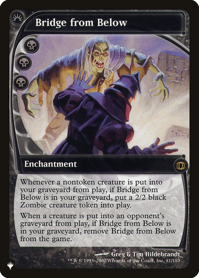 Bridge from Below [The List] | Jomio and Rueliete's Cards and Comics