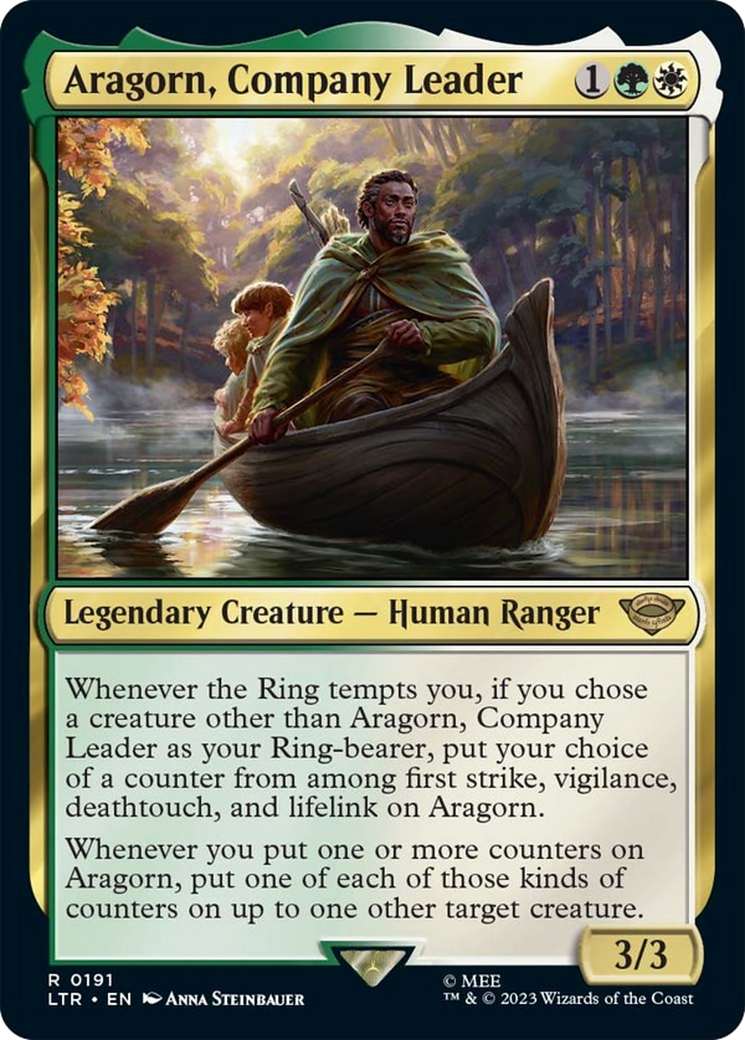 Aragorn, Company Leader [The Lord of the Rings: Tales of Middle-Earth] | Jomio and Rueliete's Cards and Comics